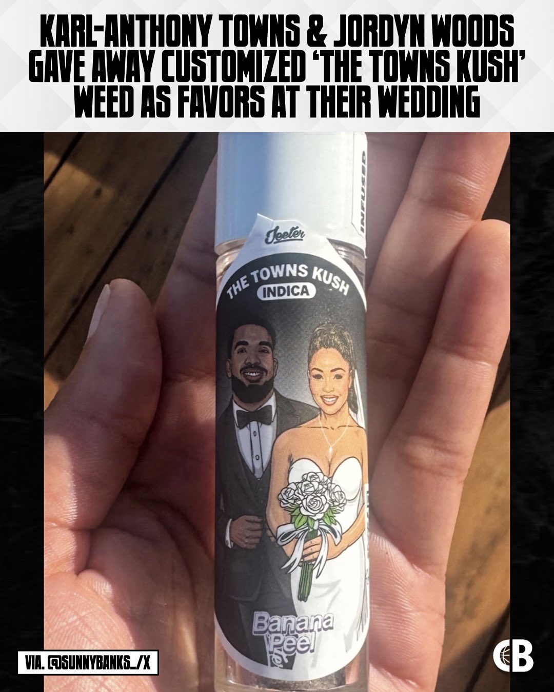 玩这么大？唐斯婚礼回礼送宾客定制大麻😳还有专属打火机套